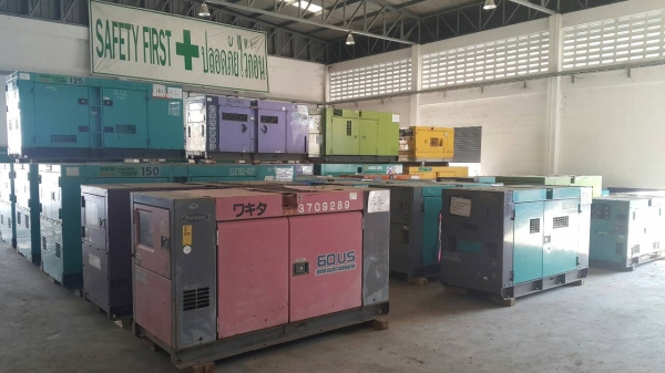 เครื่องปั่นไฟ มือ1 และ มือ 2 เก่าญี่ปุ่นแท้ ไม่เคยใช้งานบ้านเรา สอบถาม 062-709-1748 ธีรเทพ