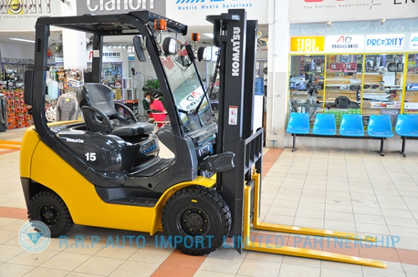 ขายรถโฟล์คลิฟท์มือสอง KOMATSU รุ่น FG15LT-658827 ราคา 215,000 บาท นำเข้าจากญี่ปุ่น ไม่เคยใช้งา่นในไทย