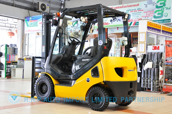 ขายรถโฟล์คลิฟท์มือสอง KOMATSU รุ่น FG15LT-658827 ราคา 215,000 บาท นำเข้าจากญี่ปุ่น ไม่เคยใช้งา่นในไทย