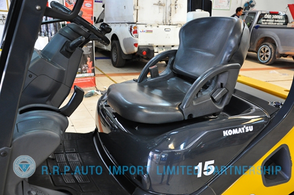 ขายรถโฟล์คลิฟท์มือสอง KOMATSU รุ่น FG15LT-658827 ราคา 215,000 บาท นำเข้าจากญี่ปุ่น ไม่เคยใช้งา่นในไทย