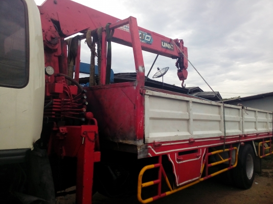 ขายถูก ด่วนๆ รถ6ล้อติดเฮี๊ยบ3.7ตัน 5ท่อน