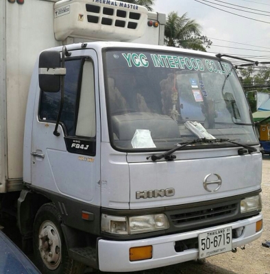 หกล้อ ตู้เย็น ฮีโน่ FB4J145ปี42ช่วงยาว5ม.บรรทุกตู้เย็น สภาพดีสวยเดิมๆพร้อมใช้งาน ทะเบียนพร้อมโอน หกล้อ ตู้เย็น ฮีโน่ FB4J145ปี42ช่วงยาว5ม.บรรทุกตู้เย็น สภาพดีสวยเดิมๆพร้อมใช้งาน ทะเบียนพร้อมโอน