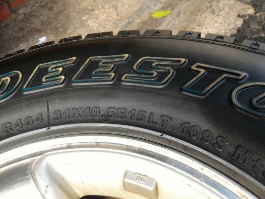 ขายล้อพร้อมยาง 31 ขอบ 15 AT ทั้งชุด 6900 ขายล้อพร้อมยาง 31 ขอบ 15 AT ทั้งชุด 6900