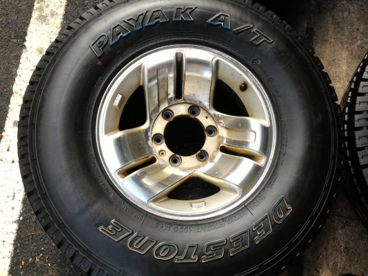 ขายล้อพร้อมยาง 31 ขอบ 15 AT ทั้งชุด 6900 ขายล้อพร้อมยาง 31 ขอบ 15 AT ทั้งชุด 6900