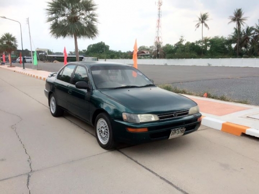 ฝากขาย โตโยต้า Corolla AE101(สามห่วง)สีเขียว รถปี93-94 ตัวท็อป ท้ายทับทิมแดง ฝากขาย โตโยต้า Corolla AE101(สามห่วง)สีเขียว รถปี93-94 ตัวท็อป ท้ายทับทิมแดง