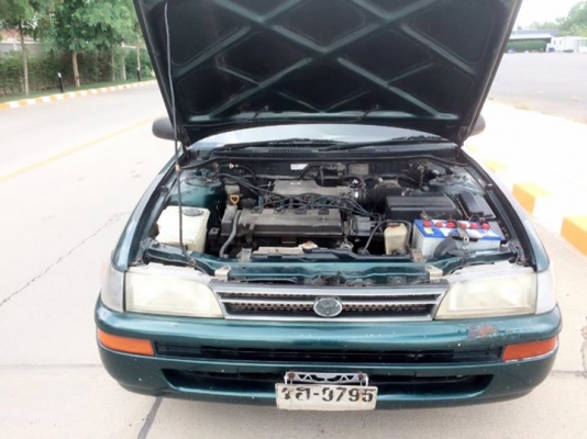 ฝากขาย โตโยต้า Corolla AE101(สามห่วง)สีเขียว รถปี93-94 ตัวท็อป ท้ายทับทิมแดง ฝากขาย โตโยต้า Corolla AE101(สามห่วง)สีเขียว รถปี93-94 ตัวท็อป ท้ายทับทิมแดง