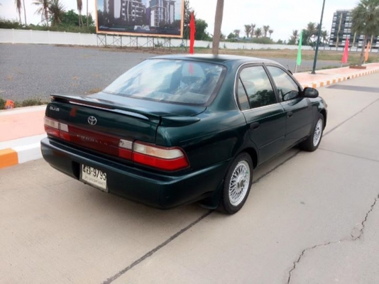 ฝากขาย โตโยต้า Corolla AE101(สามห่วง)สีเขียว รถปี93-94 ตัวท็อป ท้ายทับทิมแดง ฝากขาย โตโยต้า Corolla AE101(สามห่วง)สีเขียว รถปี93-94 ตัวท็อป ท้ายทับทิมแดง