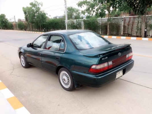 ฝากขาย โตโยต้า Corolla AE101(สามห่วง)สีเขียว รถปี93-94 ตัวท็อป ท้ายทับทิมแดง ฝากขาย โตโยต้า Corolla AE101(สามห่วง)สีเขียว รถปี93-94 ตัวท็อป ท้ายทับทิมแดง