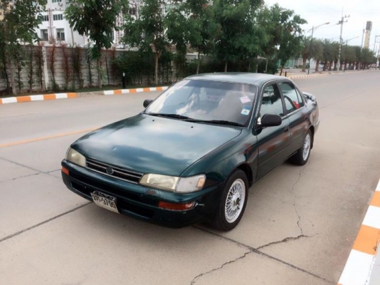 ฝากขาย โตโยต้า Corolla AE101(สามห่วง)สีเขียว รถปี93-94 ตัวท็อป ท้ายทับทิมแดง ฝากขาย โตโยต้า Corolla AE101(สามห่วง)สีเขียว รถปี93-94 ตัวท็อป ท้ายทับทิมแดง