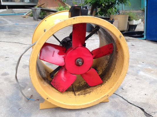 ขายโบวเวอร์ท่อ ดูด-เป่า ระบายอากาศ Deton 0.5HP. 220V ไฟบ้าน สภาพสวยเดิมๆ วิ่งนิ่มลมแรง พร้อมใช้งาน