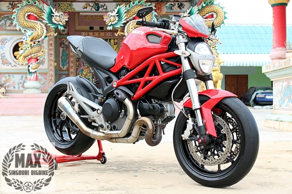 ducati monster 1100 ปี2010 มาใหม่)) ducati monster 1100 ปี2010 สภาพสวย แต่งเพียบ สรรพาสมิตรแท้