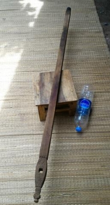 ไม้พันคำ พันผ้าไหม ของโบราณแท้ๆ แกะสลักมือ มีขนาดใหญ่แข็งแรง ใช้ตกแต่งหรือประยุกต์ใช้ทั่วไป สวยงามแปลกตาครับ