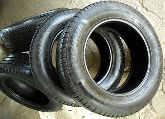 ยางขอบ17 มิชลิน 225-65-R17ลงพื้นปลายปี13 (4เส้น2,800)