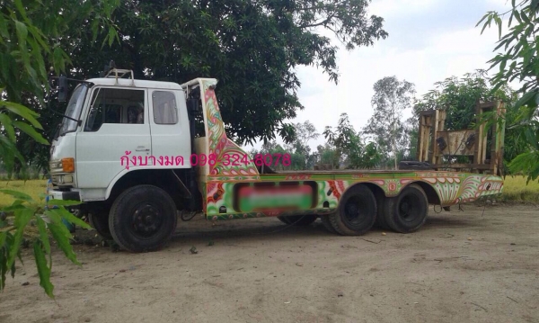 ขายเทเลอร์รถเกี่ยวสิบล้อเพลาเดียว HINO KT920 เครื่อง EH700 - 168 แรง ปี 22 เครื่องดีมาก แชสซีสวย ทะเบียน ม.79 ยาง 80\%
