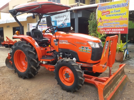 ปัญญาแทรคเตอร์..จัดมาให้ครับ ด่วน!!!คูโบต้า L3608SP พร้อมใบมีดคานล่าง พร้อมผาน6 ตราช้าง22&times;6รถไร่สีเดิมๆจัดส่ง อ.บ้านแหลม จ.เพชรบุรี