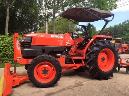 ขายรถไถKubota L4508 (4WD) พร้อมใบมีดหน้าและผานพรวนLCSใหม่ รถไร่ พร้อมใช้งาน