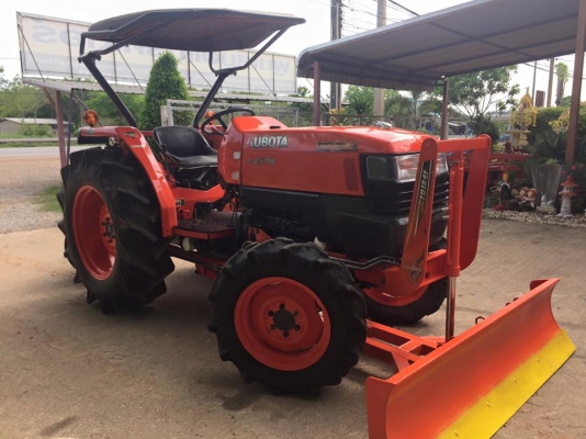 ขายรถไถKubota L4508 (4WD) พร้อมใบมีดหน้าและผานพรวนLCSใหม่ รถไร่ พร้อมใช้งาน ขายรถไถKubota L4508 (4WD) พร้อมใบมีดหน้าและผานพรวนLCSใหม่ รถไร่ พร้อมใช้งาน