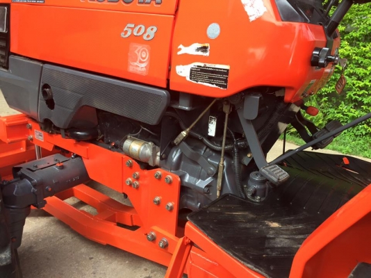 ขายรถไถKubota L4508 (4WD) พร้อมใบมีดหน้าและผานพรวนLCSใหม่ รถไร่ พร้อมใช้งาน