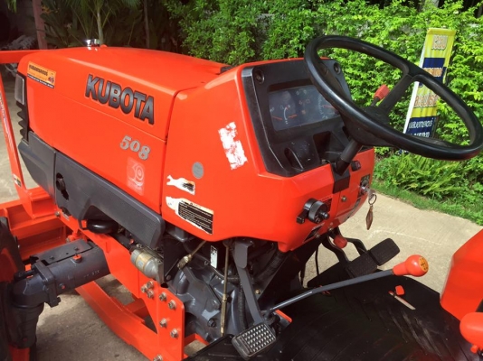 ขายรถไถKubota L4508 (4WD) พร้อมใบมีดหน้าและผานพรวนLCSใหม่ รถไร่ พร้อมใช้งาน