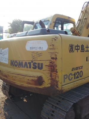 รถเก่าญี่ปุ่น สภาพสวย KOMATSU PC 120-6E