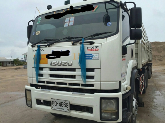 ขายรถพ่วง 18ล้อ  ISUZU  360 ดั๊ม แม่ ลูก