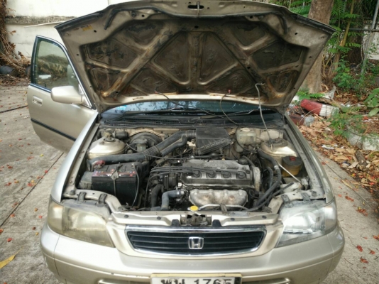 HONDA CITY ท้าย C ปี 1997กระจกไฟฟ้า เกียร์AUTO 1.5CC สีทอง เครื่องดีเกียร์ดี แอร์เย็น รถไม่มีชนหนัก ไม่มีน้ำท่วม  ติดเเก๊ส LPG ถังแคปซูล