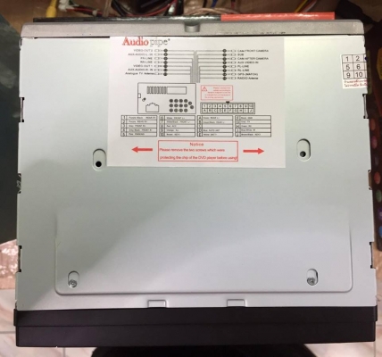 DVD 2 din Audio pipe