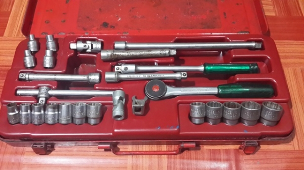 ชุดบล็อคBahco 3หุนSWEDEN GERMANY 26ชิ้นในชุดเบอร์6-22 ชุดบล็อคBahco 3หุนSWEDEN GERMANY 26ชิ้นในชุดเบอร์6-22