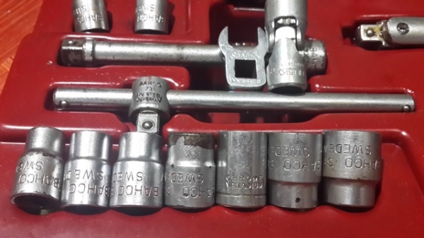 ชุดบล็อคBahco 3หุนSWEDEN GERMANY 26ชิ้นในชุดเบอร์6-22 ชุดบล็อคBahco 3หุนSWEDEN GERMANY 26ชิ้นในชุดเบอร์6-22