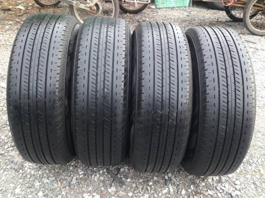 ขายแม็ก TOYOTA 6รูขอบ16 พร้อมยางบริดสโตน 205/70R15 ยาวสัปดาห์ที่31ปี14 สวยๆ จำนวน 1 ชุด พร้อมน๊อตแท้ 24 ตัว