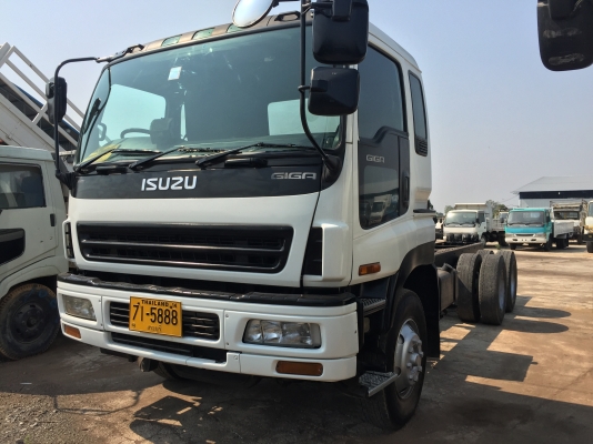 ขายรถ10ล้อ2เพลา ISUZU-GIGA ปี46 GXZ23KZ22 เครื่อง6WE1-390 แรง ยาว6.70เมตร ไม่เคยใช้งานในไทย เอกสารครบพร้อมโอน