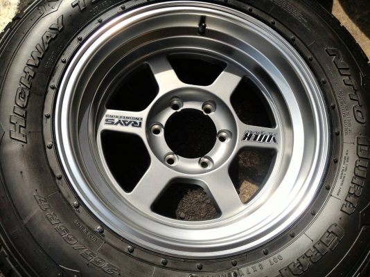 ขายล้อใหม่ TE37  8 x 17  ET - 15 พร้อมยาง Japan