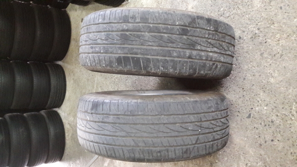 ขายยางฟอเค้น265-60-18ปี14 13 1ชุดยางยังนิ่มอยู่