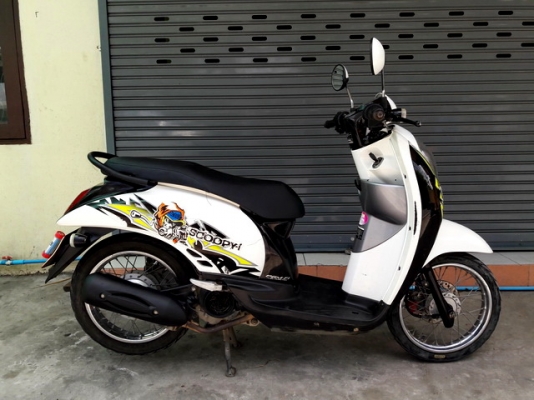ขายScoopy-i หัวฉีดปี54 รถเดิมสภาพดี รถเดิมเครื่องปกติดี