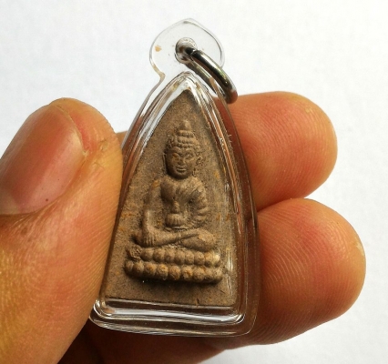 พระพุทโธน้อย คุณแม่บุญเรือน โตงบุญเติม มวลสารเก่าแท้ของคุณแม่ที่อธิษฐานไว้ เลี่ยมกันน้ำสวยๆ