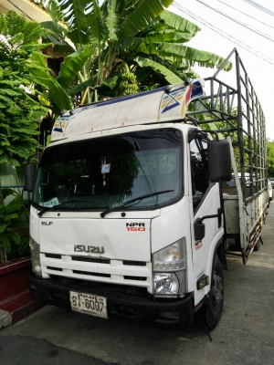 หกล้อ อีซูชุ NPR150ปี52 ยาว 5ม สภาพดีสวยพร้อมใช้งาน ทะเบียนพร้อมโอน