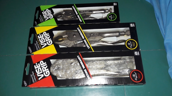 ขายคีมล็อกVISE-GRIP 10R Made in USA.งานเก่าเก็บยี่สิบกว่าปี