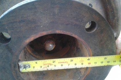 ปั๊มน้ำแรงดันสูง เข้า 4 นิ้ว ออก 3 นิ้ว เก็บใว้ไม่ได้ใช้งานครับ