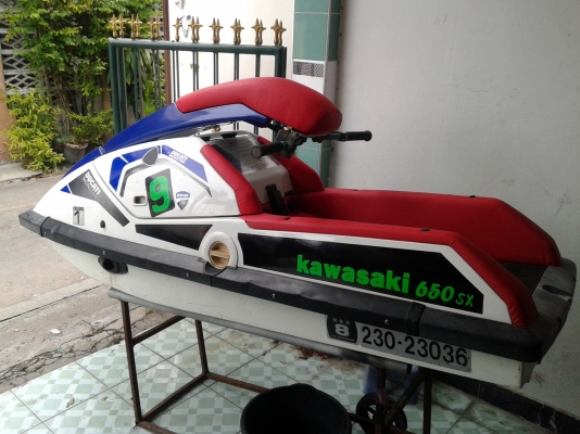 เจ็ทสกียืน kawasaki 650sx มือสองญี่ปุ่น สภาพสวยเครื่องดี