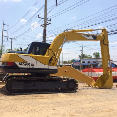 ขายรถแบคโฮ KOBELCO SK120-/// เอกสารอินวอย ระบบไฟเต็ม ราคา 750000