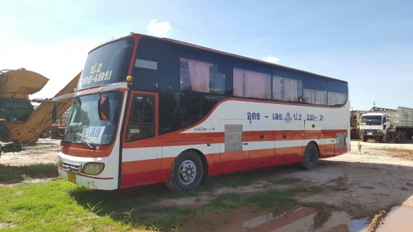 ขาย รถบัสปรับอากาศ ยาว 11 เมตร คัสซี HINO RF720 เครื่องท้าย 8DC9 320 แรงม้า ติดแก๊ส NGV 8 ถัง ช่วงล่าง ZM เบรคแห้ง ภายในสวย เอกสารเล่มทะเบียนพร้อม