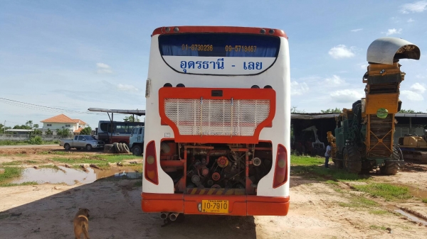 ขาย รถบัสปรับอากาศ ยาว 11 เมตร คัสซี HINO RF720 เครื่องท้าย 8DC9 320 แรงม้า ติดแก๊ส NGV 8 ถัง ช่วงล่าง ZM เบรคแห้ง ภายในสวย เอกสารเล่มทะเบียนพร้อม