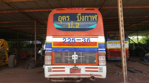 ขาย รถบัส ปรับอากาศ ยาว 10 เมตร คัสซี HINO RK176K เครื่อง DAEWOO 340 แรงม้า ติดแก๊ส NGV 8 ถัง รถใช้งานได้ปกติ เอกสารเล่มทะเบียนครบ