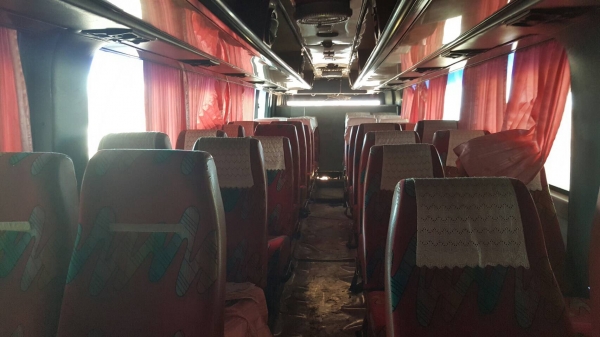 ขาย รถบัส ปรับอากาศ ยาว 10 เมตร คัสซี HINO RK176K เครื่อง DAEWOO 340 แรงม้า ติดแก๊ส NGV 8 ถัง รถใช้งานได้ปกติ เอกสารเล่มทะเบียนครบ