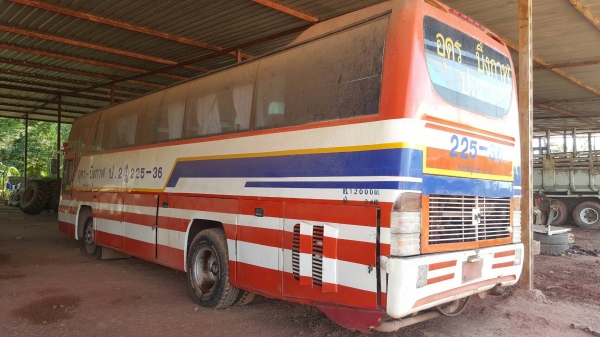 ขาย รถบัส ปรับอากาศ ยาว 10 เมตร คัสซี HINO RK176K เครื่อง DAEWOO 340 แรงม้า ติดแก๊ส NGV 8 ถัง รถใช้งานได้ปกติ เอกสารเล่มทะเบียนครบ