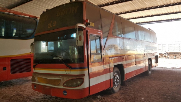 ขาย รถบัส ปรับอากาศ ยาว 10 เมตร คัสซี HINO RK176K เครื่อง DAEWOO 340 แรงม้า ติดแก๊ส NGV 8 ถัง รถใช้งานได้ปกติ เอกสารเล่มทะเบียนครบ