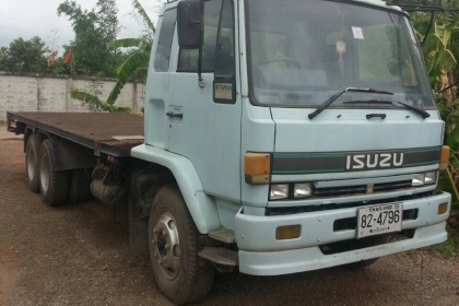 สิบล้อ อีซูชุ ร็อคกี้ FVM195ปี39นางฟ้าแท้ พื้นเรียบ ช่วงยาว6.50ม สภาพดีสวยเดิมๆพร้อมใช้งาน ทะเบียนพร้อมโอน