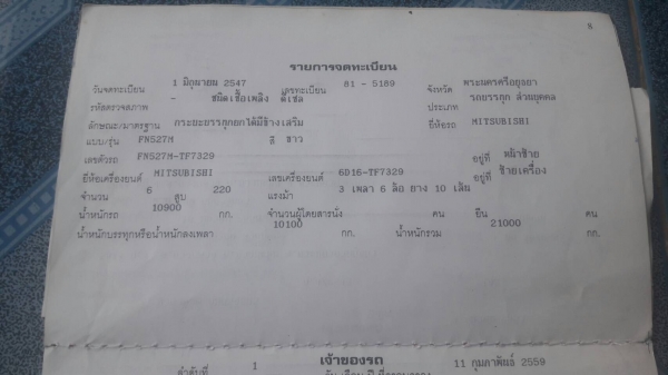 ขาย 10 ล้อ ไอ้หลง เทอร์โบว์ FN527 MTF7329 ราคา 950,000 บาท ขาย 10 ล้อ ไอ้หลง เทอร์โบว์ FN527 MTF7329 ราคา 950,000 บาท