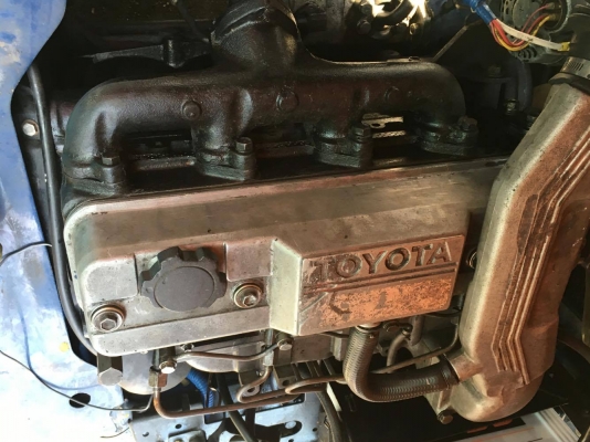 รถยกtoyota รุ่น5 นน. 3 ตัน เครื่อง1z เสาสูง 3 เมตร เกียร์ธรรมดา