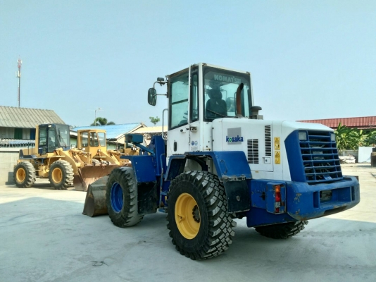 มาใหม่ !! ขายรถตักล้อยาง WA100-5 ยี่ห้อ KOMATSU นำเข้าจากญี่ปุ่นแท้ 100\% สภาพสวย ไม่เคยใช้งานในไทย